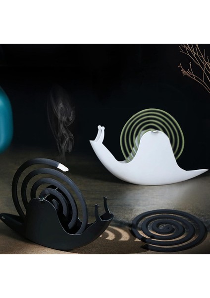 Sivrisinek Spiral Tutucu, Tütsü Çubukları Tutucu, Taşınabilir, Salyangoz Şekli, Ev ve Ofis Için Sivrisinek Bobini Kabı (Yurt Dışından) fiyatları