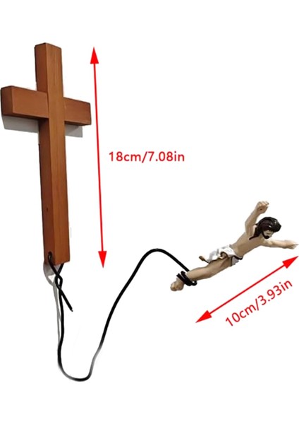 Duvar Haçları Bungee Jumping Dekorasyonu, Paskalya Haçları Dekorasyonu, Paskalya Ambiyans Dekoratif Süsleme Duvar Dekorasyonu (Yurt Dışından) fiyatları