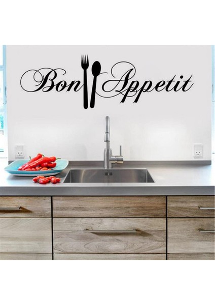 Duvardaki Hayat Cümlesi Mutfak Duvar Stickerı Çıkarılabilir Su Geçirmez Sticker Kendinden Yapışkanlı Kendin Yap Duvar Stickerı Dekorasyonu (Yurt Dışından) fırsatları