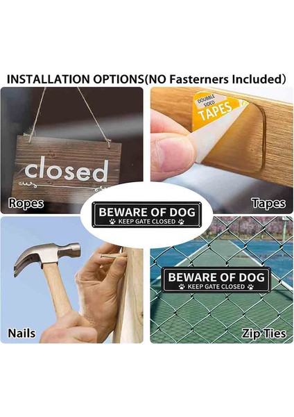 1 Paket Köpek Dikkat Işareti, 12X3 Inç Paslanmaz .040 Alüminyum Metal Işaret, Yansıtıcı, Solmaya Dayanıklı, Uv Korumalı (Yurt Dışından) indirimleri