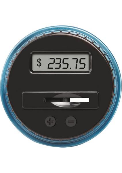 Adet Kuma Para Kutusu Kavanoz 1.8l Sayaç Dijital LCD Sayma Para Para Kutusu Paraları Saklama Kutusu Kavanoz, B (Yurt Dışından) fırsatları