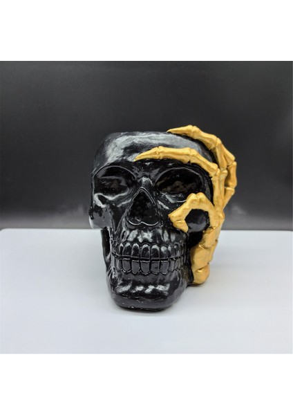 Ev Dekorasyonu Kafatası Saksı, Iç Mekan Küçük Saksı, Iç Mekan Bitki Mini Saksı, Bahçe Sukulent Saksısı (B) (Yurt Dışından) indirimleri