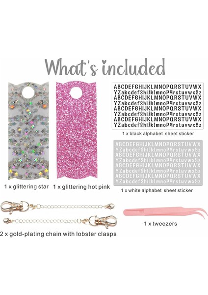 Isim Plakaları Su Şişesi Dakları Için Isim Etiketleri Akrilik Aksesuarlar Saplı Daklar Için Süsler Kapak Üstleri B (Yurt Dışından) fiyatları