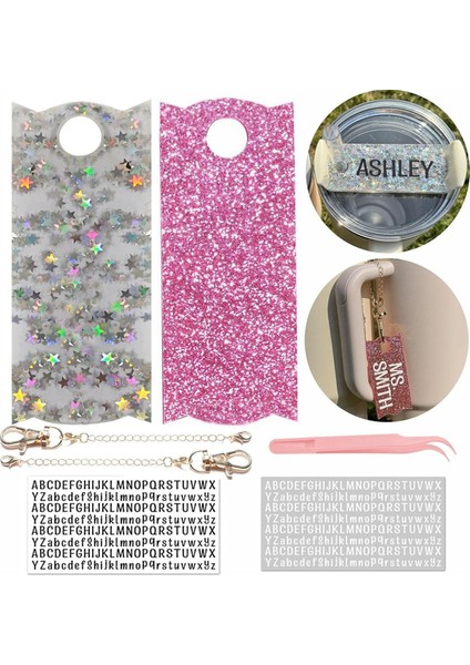 Isim Plakaları Su Şişesi Dakları Için Isim Etiketleri Akrilik Aksesuarlar Saplı Daklar Için Süsler Kapak Üstleri B (Yurt Dışından) fırsatları