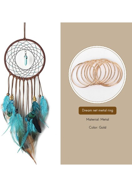 10 Paket 3 Inç Altın Dream Catcher Metal Yüzükler Çemberler Dreamcatchers ve El Sanatları Için Makrome Yüzük (Yurt Dışından) fırsatları