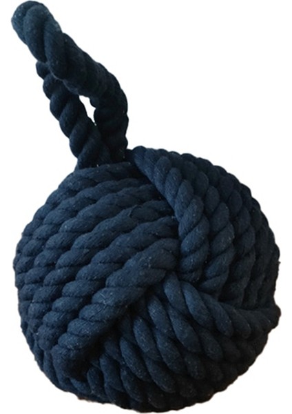 6 Inç Dia. Maymun Yumruk Halat Düğümü Kapı Durdurucu Deniz Düğümü Kapı Durdurucu Dekor Masa Örtüsü Ağırlık Ağırlıklı Pencere C (Yurt Dışından)