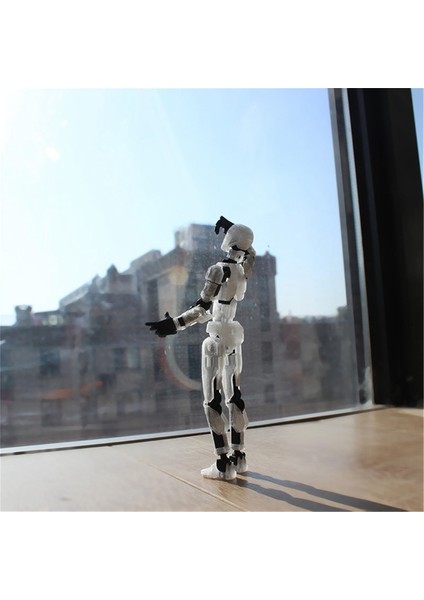 Eğlenceli 13 Aksiyon Figürü 3D Baskılı Çok Eklemli Hareketli T13 Aksiyon Figürü, Benzersiz 13 Aksiyon Figürü Dekoratif Kukla, D (Yurt Dışından) modelleri