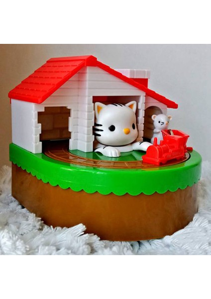 Çocuklar Için Kuma, Kedi Evi Kuma Kedi ve Fare Para Bankası Otomatik Para Kutusu Çalma Tasarruf Kutusu (Yurt Dışından) fırsatları