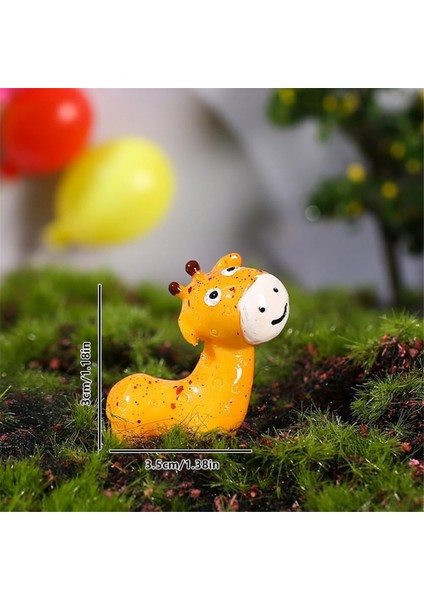 50 Adet Mini Hayvan Figürleri Reçine Küçük Hayvan Minyatürleri Vahşi Hayvan Minyatürü (At) (Yurt Dışından) modelleri