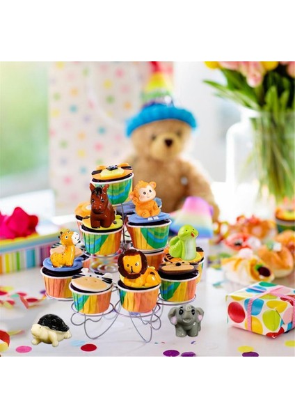 50 Adet Mini Hayvan Figürleri Reçine Küçük Hayvan Minyatürleri Vahşi Hayvan Minyatürü (At) (Yurt Dışından) indirimleri