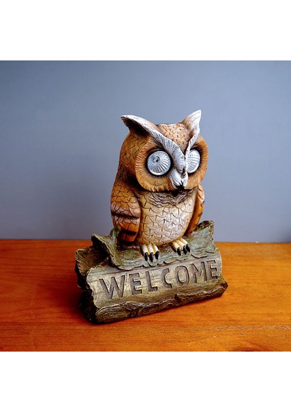 Modern Ev Dekorasyonu Heykelleri Baykuş Şeklinde Işık LED Güneş Enerjili Bahçe Işığı Baykuş Çim Lambası Güneş Enerjili LED Işıklar Kawaii Baykuş Güneş Enerjili Işık L (Yurt Dışından) modelleri