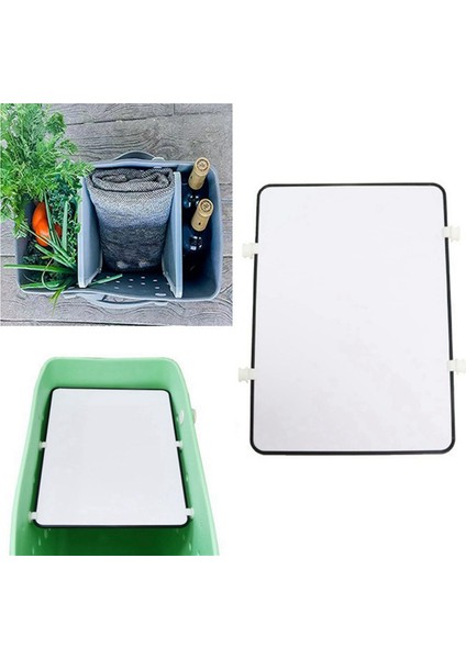 Taşınabilir Bölme Tepsisi Taşınabilir Sınıflandırma Depolama Düzenleyici Bölme Tepsisi Plaj Çantası Aksesuarları Bogg Bag Beyaz (Yurt Dışından) fırsatları