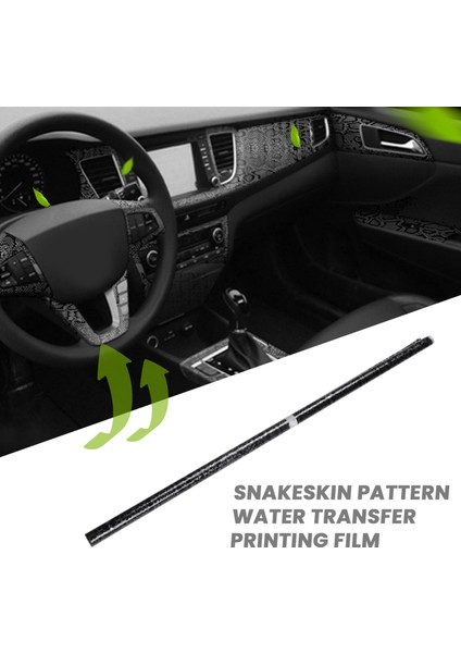 0.4X2M Su Transfer Baskı Filmi Hidrografik Hidro Daldırma Dekor Seti Yılan Derisi (Yurt Dışından) modelleri