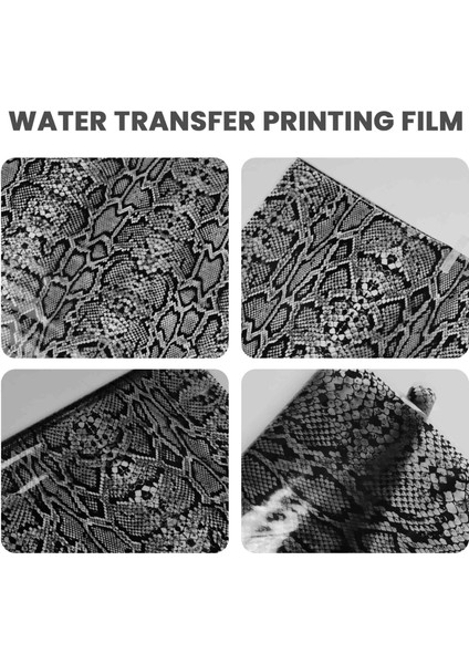 0.4X2M Su Transfer Baskı Filmi Hidrografik Hidro Daldırma Dekor Seti Yılan Derisi (Yurt Dışından) fırsatları