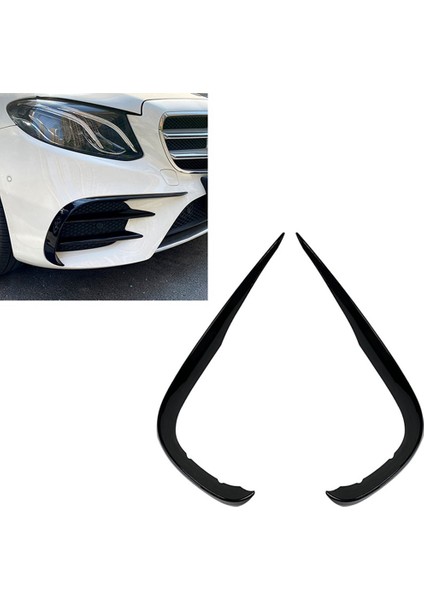 Tampon Spoiler Amg Rüzgar Bıçağı Ön Rüzgar Bıçağı Dekorasyon Araba Mercedes-Benz E-Sınıfı Için W213 2016-2020 E200 260 300 (Yurt Dışından) fiyatları