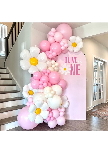 6 Adet Papatya Balonlar Büyük Çiçek Balon Alüminyum Film Balonlar Ayçiçeği Papatya Dekorasyon Doğum Günü Partisi Düğün (Yurt Dışından) indirimleri
