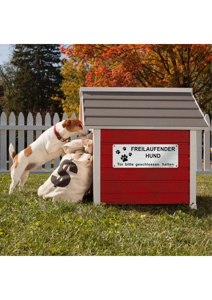 Hier Wache Ich Hund Vorsicht Freilaufender Hund Burcu Betreten Auf Eigene Gefahr Burcu Fırçalanmış (Yurt Dışından) modelleri