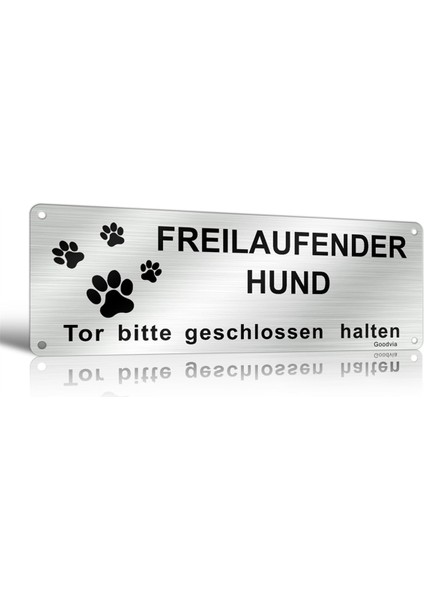 Hier Wache Ich Hund Vorsicht Freilaufender Hund Burcu Betreten Auf Eigene Gefahr Burcu Fırçalanmış (Yurt Dışından) indirimleri