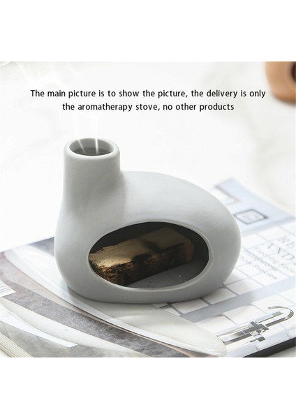 Seramik Palo Santo Tutucu - Palo Santo Çubukları ve Adaçayı Için Kül Tutucu - Meditasyon Için Benzersiz Tasarım, Gri (Yurt Dışından) fiyatları