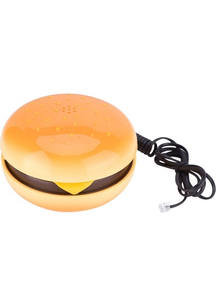 Komik Aletler Taklit Hamburger Telefon Tel Sabit Telefon Cheeseburger Telefon Ev Ofis Otel Dekorasyonu Için (Yurt Dışından)