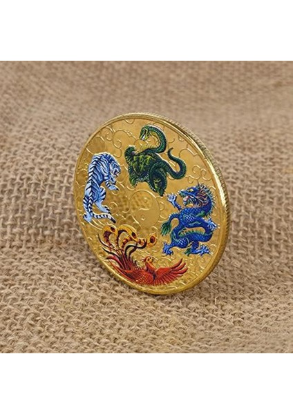 Antik Efsanevi Yaratıklar Şanslı Para Piyango Bileti Kazıyıcı Aracı Şanslı Takılar Mücadelesi Coin (Yurt Dışından) fiyatları