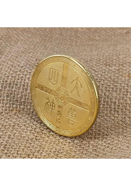 Antik Efsanevi Yaratıklar Şanslı Para Piyango Bileti Kazıyıcı Aracı Şanslı Takılar Mücadelesi Coin (Yurt Dışından) indirimleri