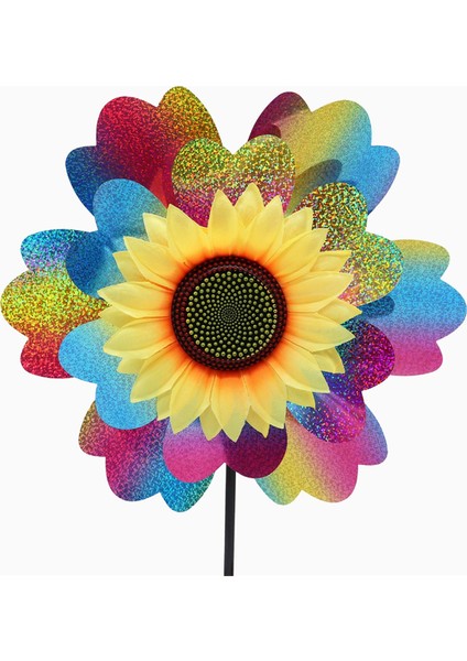 Gökkuşağı Renkli Ponheels Parıltılı, Rüzgar Tekerlekleri Bahçe Çim Bahçe Iyilikleri Için Rüzgar Döndürücü, Rüzgar Ponwheels (Yurt Dışından) fiyatları