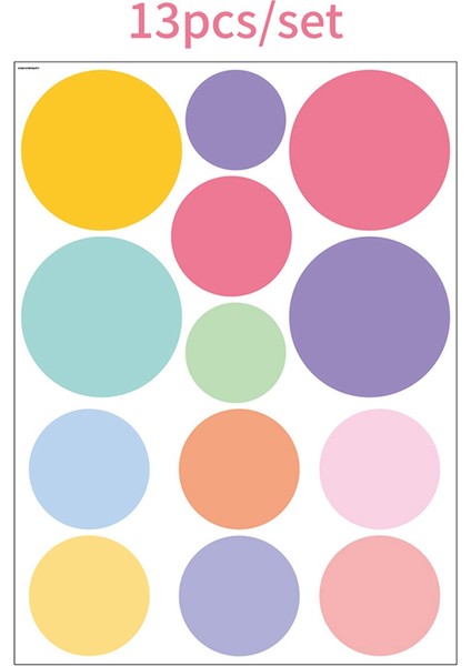 130 Adet Polka Dot Çıkartmaları Çocuk Odası Anaokulu Dekorasyon Hediye Duvar Çıkartmaları Yatak Odası Dekoru Estetik Çıkartma (Yurt Dışından) fiyatları