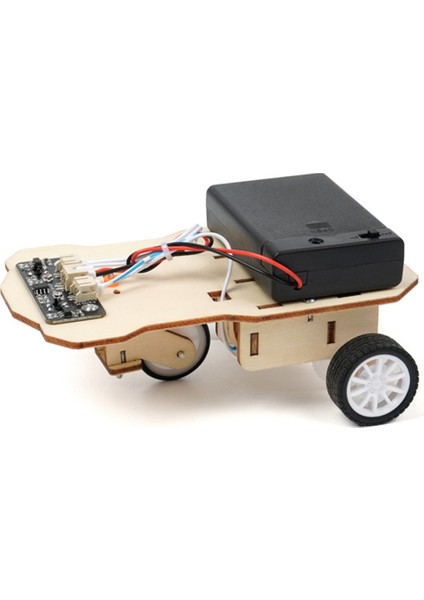 Bilimsel Deney Ahşap Dıy Takip Araba Montaj Modeli Teknoloji Üretim Malzemesi Paketi Çocuklar Çocuklar Için (Yurt Dışından) indirimleri