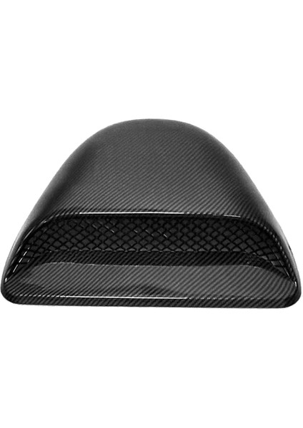 Araba Hava Akışı Emme Hood Scoop Havalandırma Kaput Dekoratif Kapakları Yarış Tarzı Kaput Havalandırma Ön Motor Kapağı Evrensel B (Yurt Dışından)