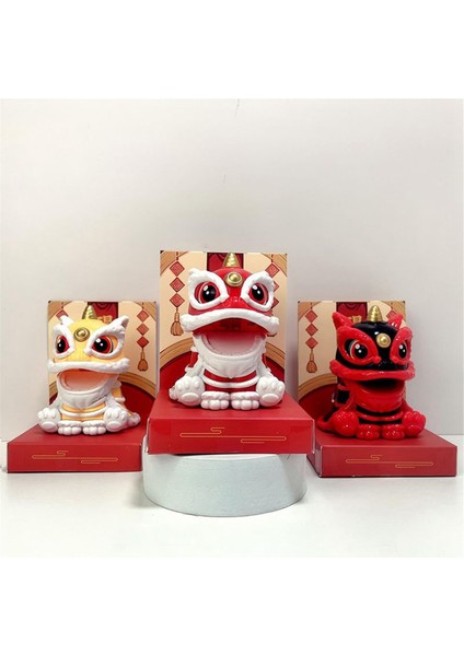 Güneş Enerjili Dans Eden Aslan Süsü Çin Tarzı Şanslı Aslan Dans Modeli Araba Ofis Ev Dekorasyonu Için Güneş Enerjili-B (Yurt Dışından) modelleri