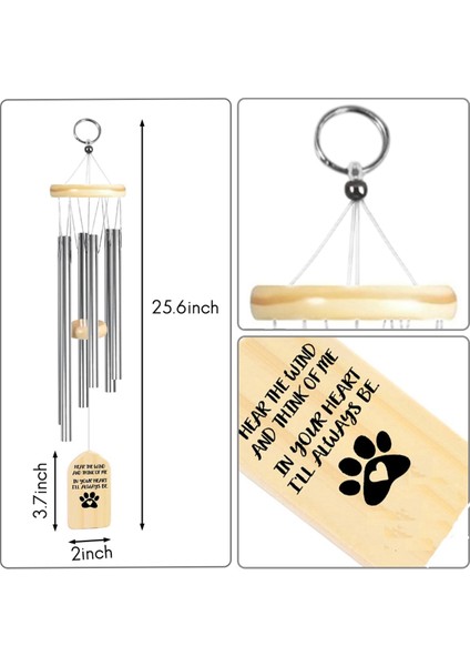 Kişiselleştirilmiş Evcil Hayvan Rüzgar Çanları, Özel Evcil Hayvan Kaybı Rüzgar Çanı Evcil Hayvan Anma Hediyesi Cenaze Hediyesi Başsağlığı Hediyesi (Yurt Dışından) fırsatları