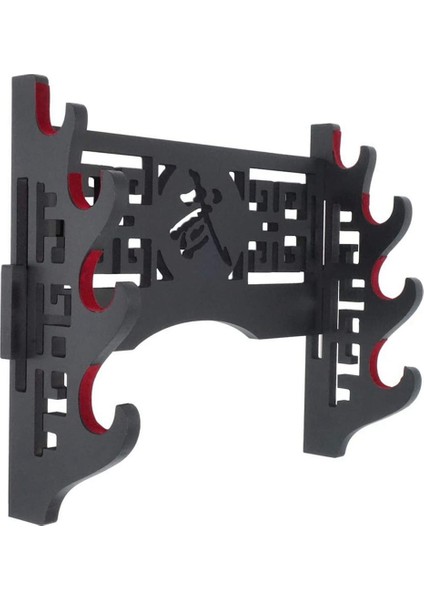 Tutucu Duvara Montaj Standı Japon Samuray Kılıcı Vitrin Askısı ve Standart Lar - 4 Katmanlı (Yurt Dışından) modelleri