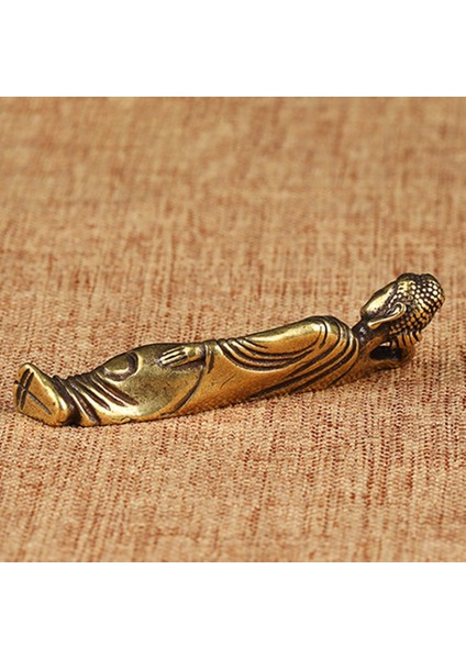 Mini Retro Altın Yalan Amitabha Buda Heykeli Buda Heykel Figürleri Bakır Saf Pirinç Ev Dekorasyon Buda (Yurt Dışından) modelleri