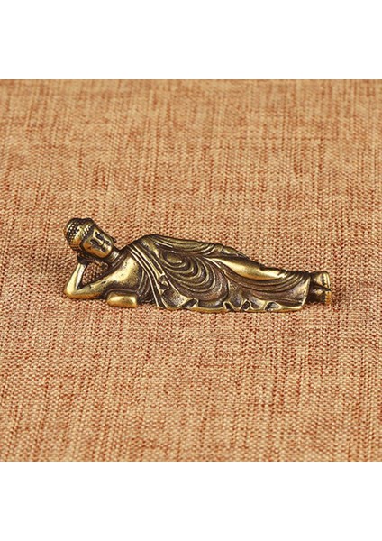 Mini Retro Altın Yalan Amitabha Buda Heykeli Buda Heykel Figürleri Bakır Saf Pirinç Ev Dekorasyon Buda (Yurt Dışından) fırsatları