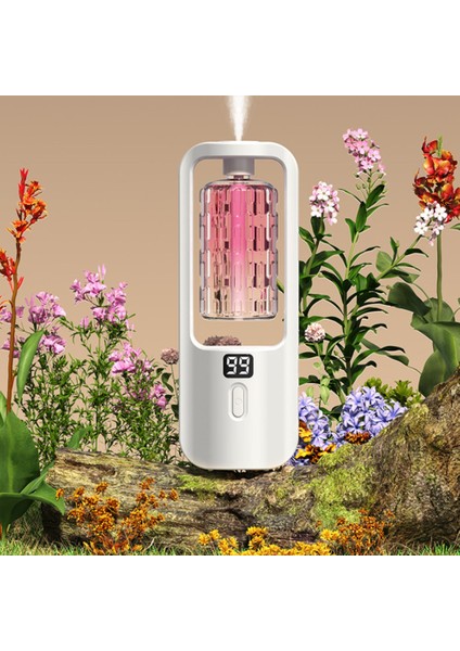 Difüzör Koku Esansiyel Yağ Aromaterapi Makinesi Zamanlama Hava Tazeleyici Renkli Işık Oturma Odası Tuvalet (Yurt Dışından) fırsatları