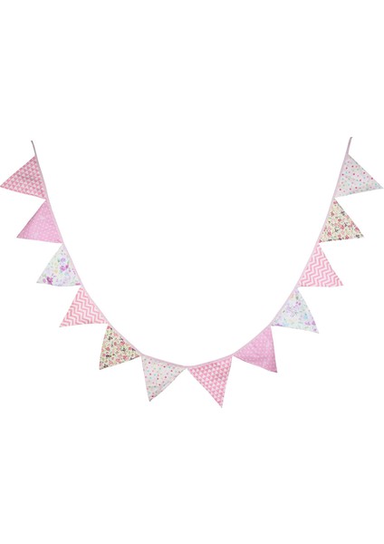 12 Bayraklar 3.2 M Flama Dekorasyon Banner Bunting Iskandinav Çiçekler Bayrağı Parti Çelenk Doğum Günü Düğün Dekorasyon Parti B (Yurt Dışından) fiyatları