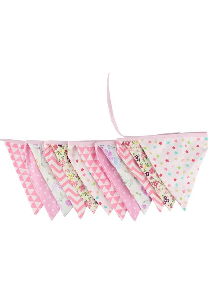 12 Bayraklar 3.2 M Flama Dekorasyon Banner Bunting Iskandinav Çiçekler Bayrağı Parti Çelenk Doğum Günü Düğün Dekorasyon Parti B (Yurt Dışından) modelleri