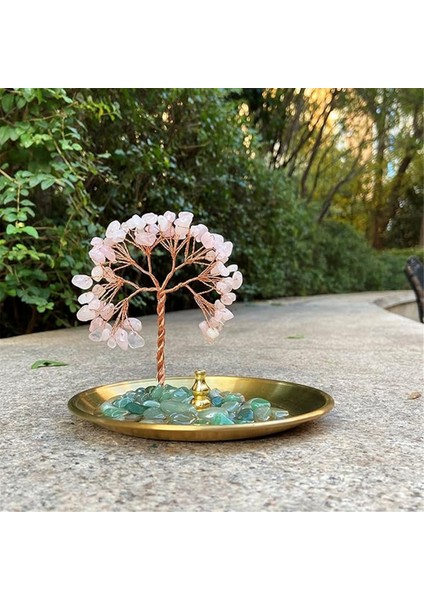 Çubuklar Için Tütsülük, Şifalı Kristal Taş Para Ağacı Tütsü Brülörü, Yoga ve Ev Dekorasyonu Için Kül Tutucu (Yurt Dışından) modelleri