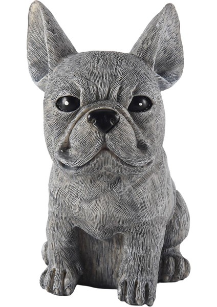 Heykeli Bahçe Dekorasyon Köpek Reçine Dekorasyon Dachshund ve Fransız Bulldog Heykel Ev Süsleri 17X12X11CM (Yurt Dışından) fiyatları