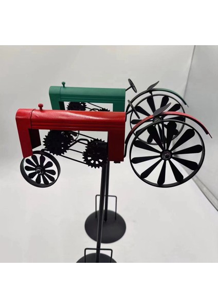 Bahçe Kazığı, Çiftlik Traktörü, Dönen Tekerlekler, Eski Kaplama, Traktör Rüzgar Döndürücü, Traktör Bahçe Kazığı Arabası Kırmızı (Yurt Dışından) fiyatları
