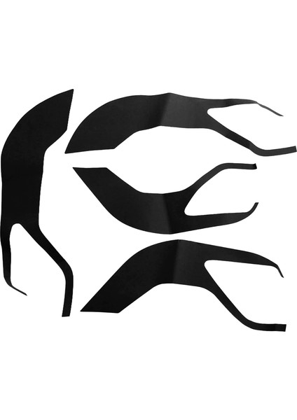 Zeekr 001 Süet Araba Kapı Tekmeleme Pedi Kapı Paneli Koruyucu Pedi Kir Önleyici Pedi Siyah (Yurt Dışından)