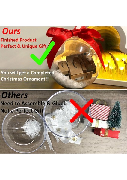 Noel Süsü Topu Noel Ağacı Süslemeleri Şeffaf Bauble Süsü Ev Askı Topu Zarif Hediye-Siyah Kediler (Yurt Dışından) modelleri