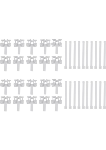 Dikey Perde Tamir Taşıyıcısı Köklü Dikey Panjur Tamir Takımı Beyaz Panjur Yedek Parçaları20 Adet (Yurt Dışından) fiyatları
