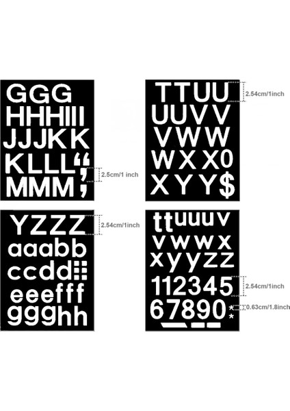 Yaprak Kendinden Yapışkanlı Vinil Harfler Numaraları Kiti, Posta Kutusu Numaraları Etiketi, Posta Kutusu, Tabelalar, Pencere, Arabalar, Adres Numarası (Yurt Dışından) modelleri