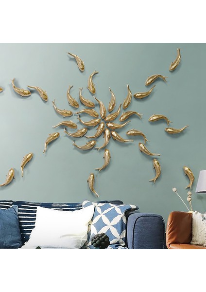 2 Adet Reçine Sazan Altın Balık Duvar Asılı Süsleme Kişilik Balık Heykelcik Ev Restoran Arka Plan Duvar Dekor Için (Yurt Dışından) fırsatları