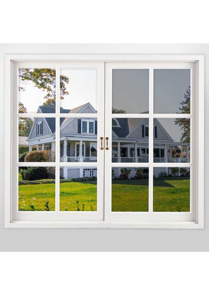 Tek Yönlü Ayna Cam Filmi Güneş Engelleyici Cam Çıkartması Isı Kontrolü Yansıtıcı Film Kendinden Yapışkanlı Cam Filmi 40X400 cm (Yurt Dışından) fırsatları