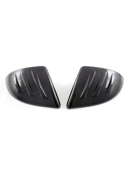 Mg 4 Mg4 Ev Mulan 2023 Için Araba Dikiz Aynası Kapağı Trim Koruma Etiket Aksesuarları-Abs Karbon Fiber (Yurt Dışından)