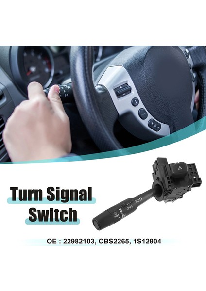22982103 Gmc Chevrolet Silverado Sierra 2014-2021 Için Dönüş Sinyali Silecek Far Anahtarı (Yurt Dışından)