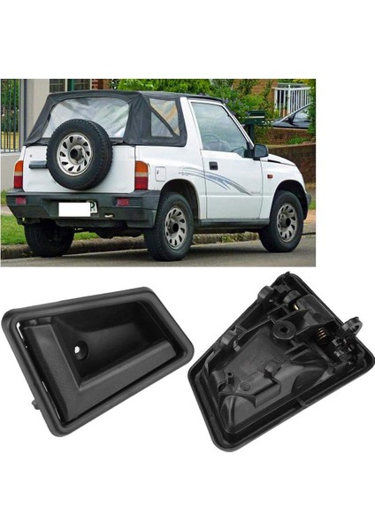 Iç Kapı Kolu Sürücü Tarafı Sol Chevy Tracker Için Geo Tracker Için Suzuki Sidekick 8313056B01 Sol (Yurt Dışından) modelleri